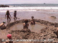 Hot water beach