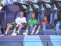 Kids on Wipeout at dreamworld