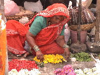 making garlands